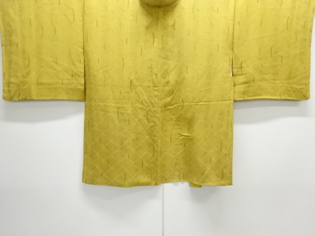 斜め格子に縞模様羽織